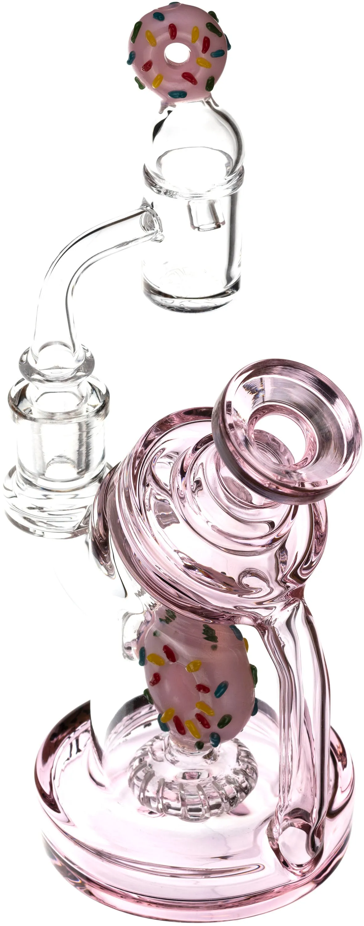 6 Donut Recycler Rig, by Toxic Glass