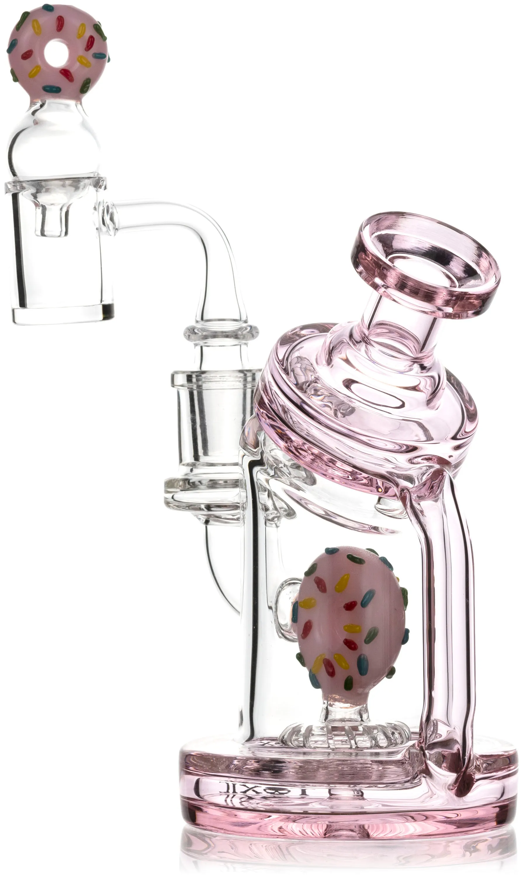 6 Donut Recycler Rig, by Toxic Glass