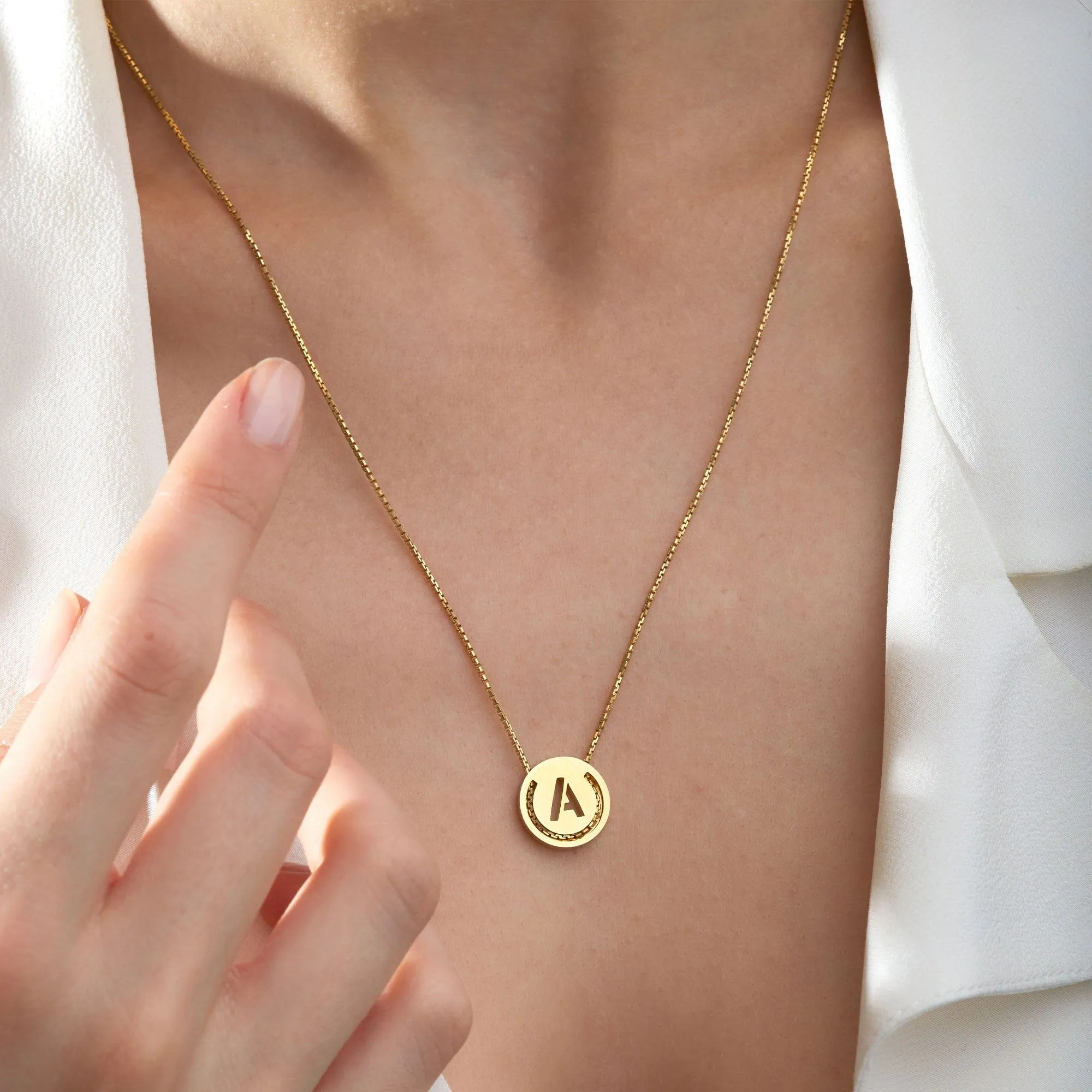 ABC's - A 18K Gold Plated Necklace