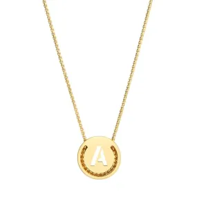 ABC's - A 18K Gold Plated Necklace