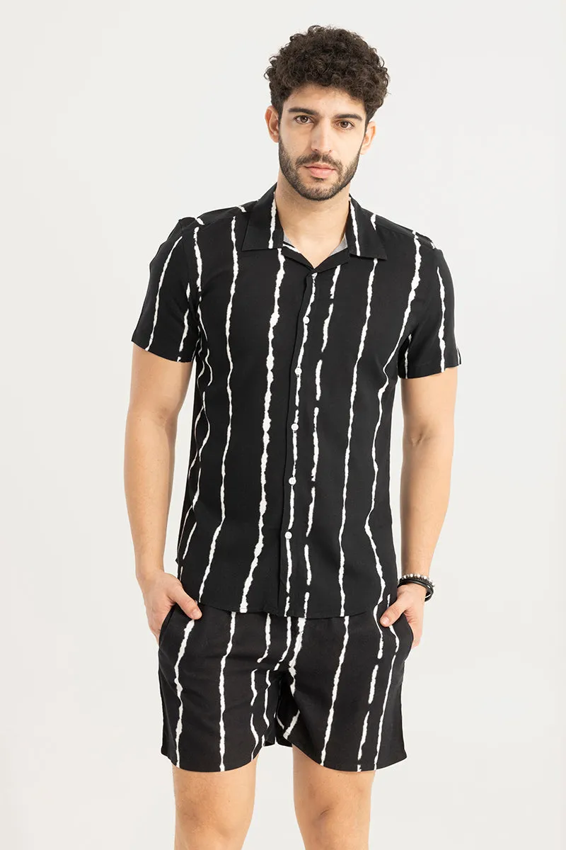 Acid Stripe Black Co-Ords