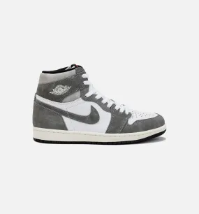 Air Jordan 1 Retro High OG Washed Heritage Mens Lifestyle Shoe - Grey/White