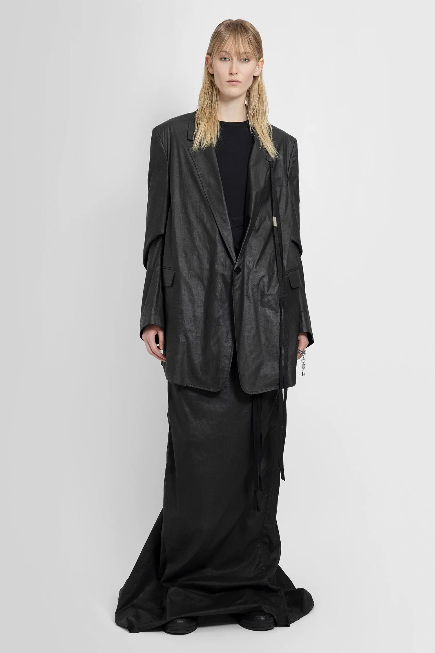 ANN DEMEULEMEESTER WOMAN BLACK SKIRTS