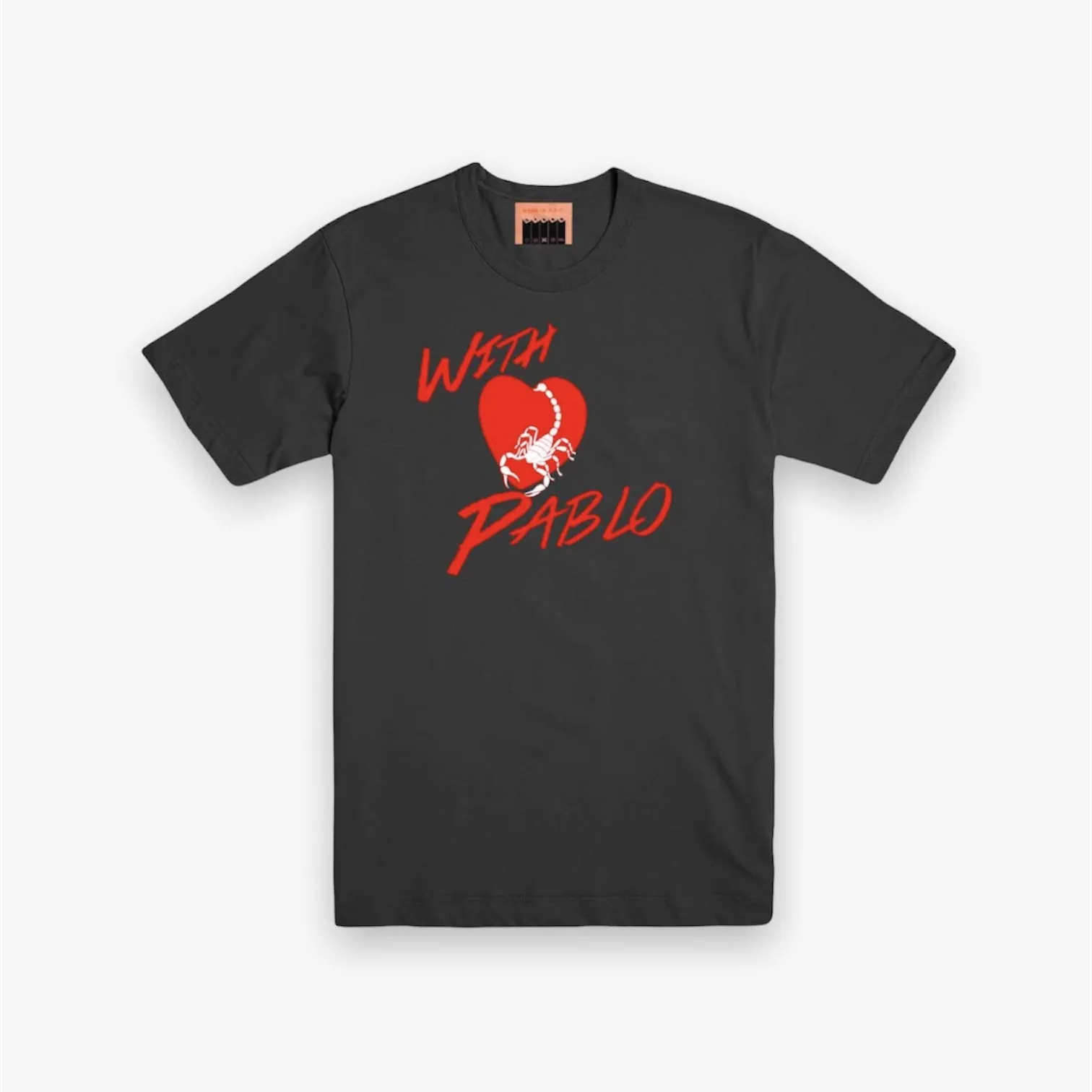 B Wood With Love Pablo Tee Black