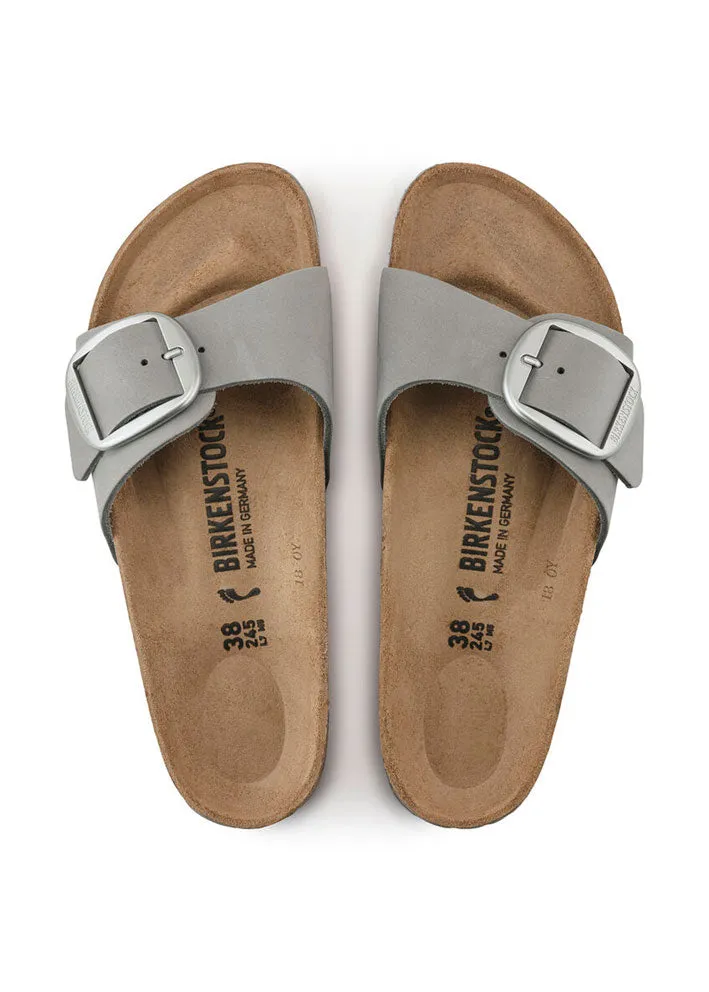 Birkenstock Madrid Big Buckle Nubuck 1022176 Dove Gray