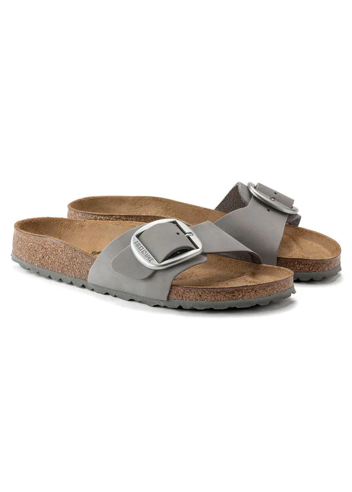 Birkenstock Madrid Big Buckle Nubuck 1022176 Dove Gray