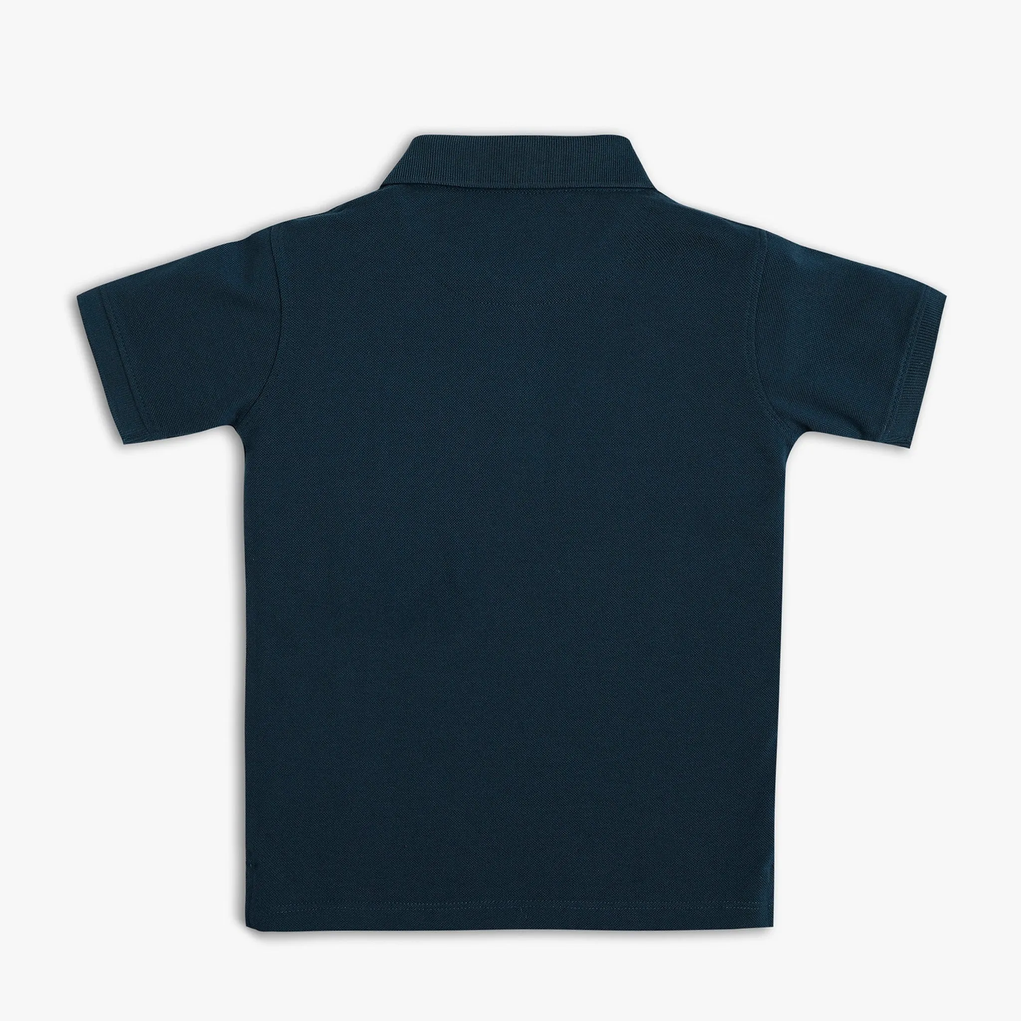 Boy's Relaxed Fit Solid Polo T-Shirt