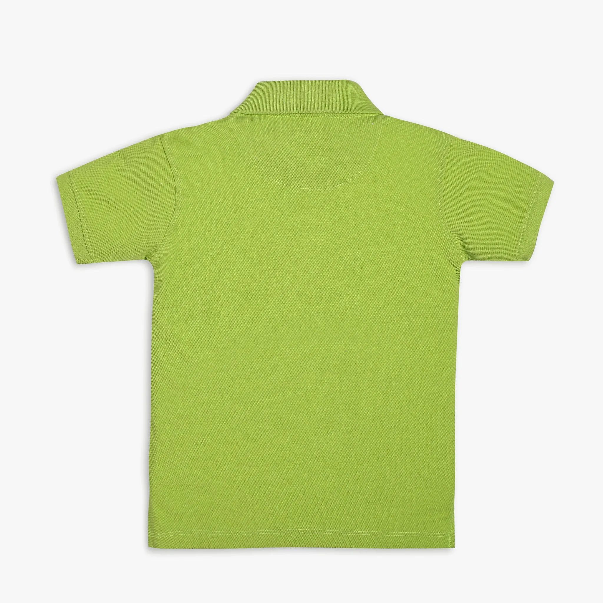 Boy's Relaxed Fit Solid Polo T-Shirt