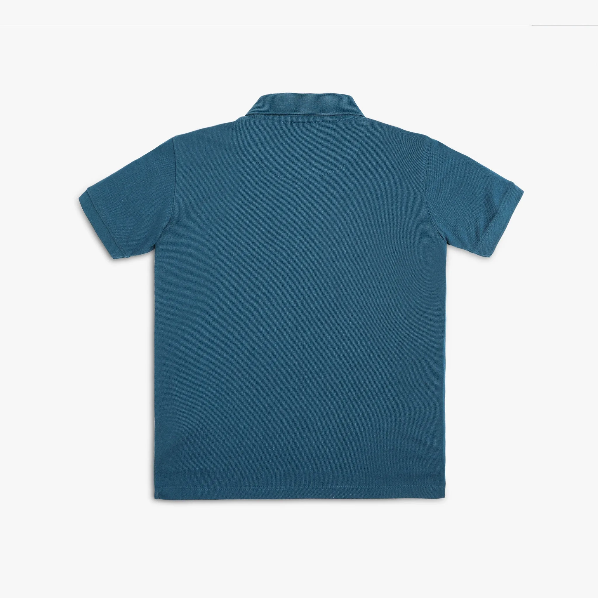 Boy's Relaxed Fit Solid Polo T-Shirt