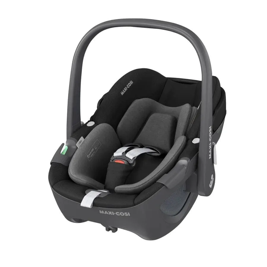 Bugaboo Fox 5, Pebble 360 Ultimate Travel System - Black/Grey Melange/Midnight Black