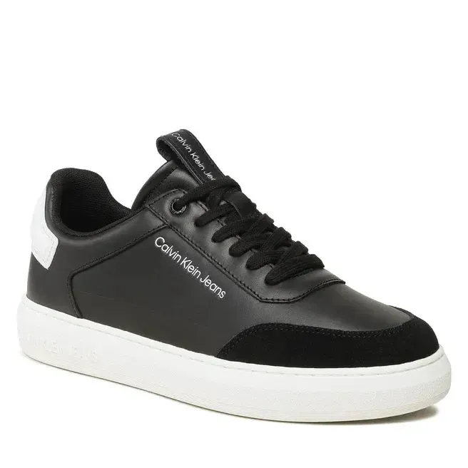 Calvin Klein Jeans Casual Cupsole High-Low Freq Trainer YM0YM00670-BLK