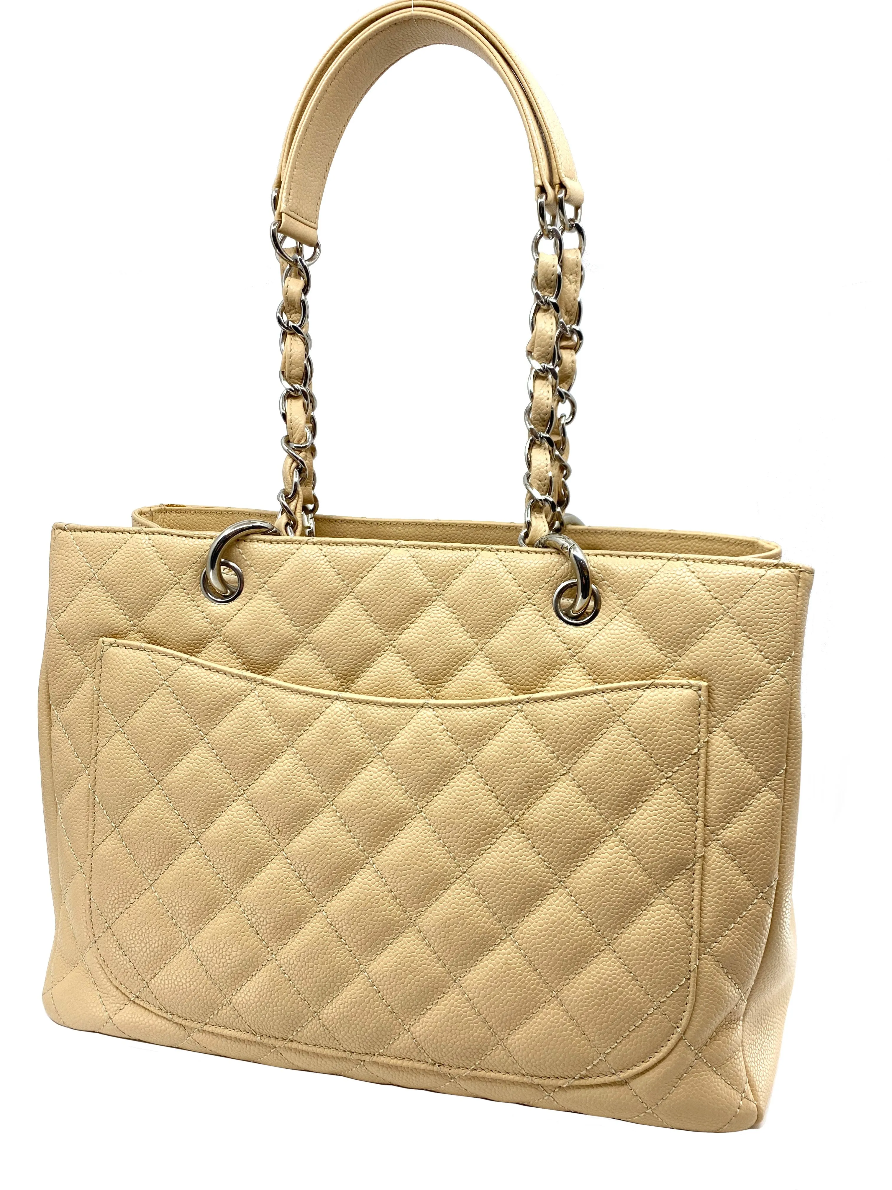 Chanel Caviar Quilted Grand Shopping Tote GST Bag