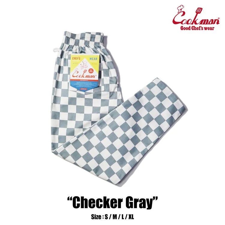 Cookman Chef Pants - Checker : Gray