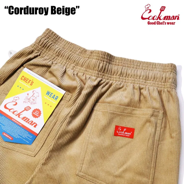 Cookman Chef Pants - Corduroy : Beige