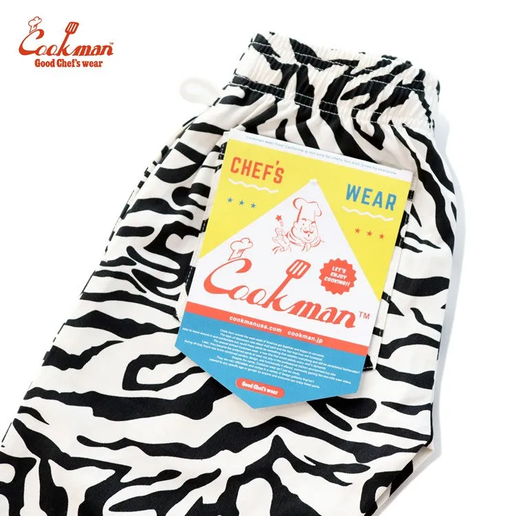 Cookman Chef Pants Kids - Zebra