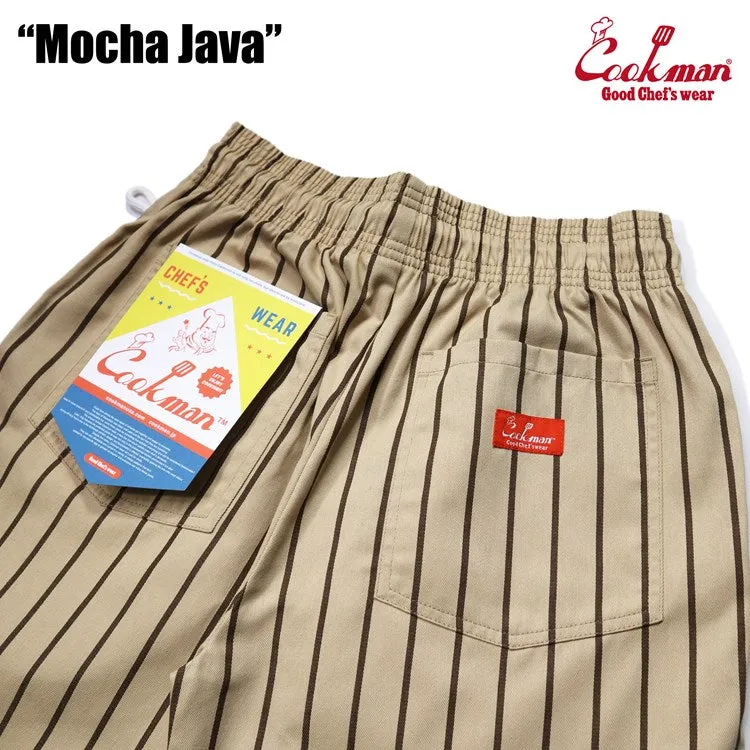 Cookman Chef Pants - Stripe : Mocha Java