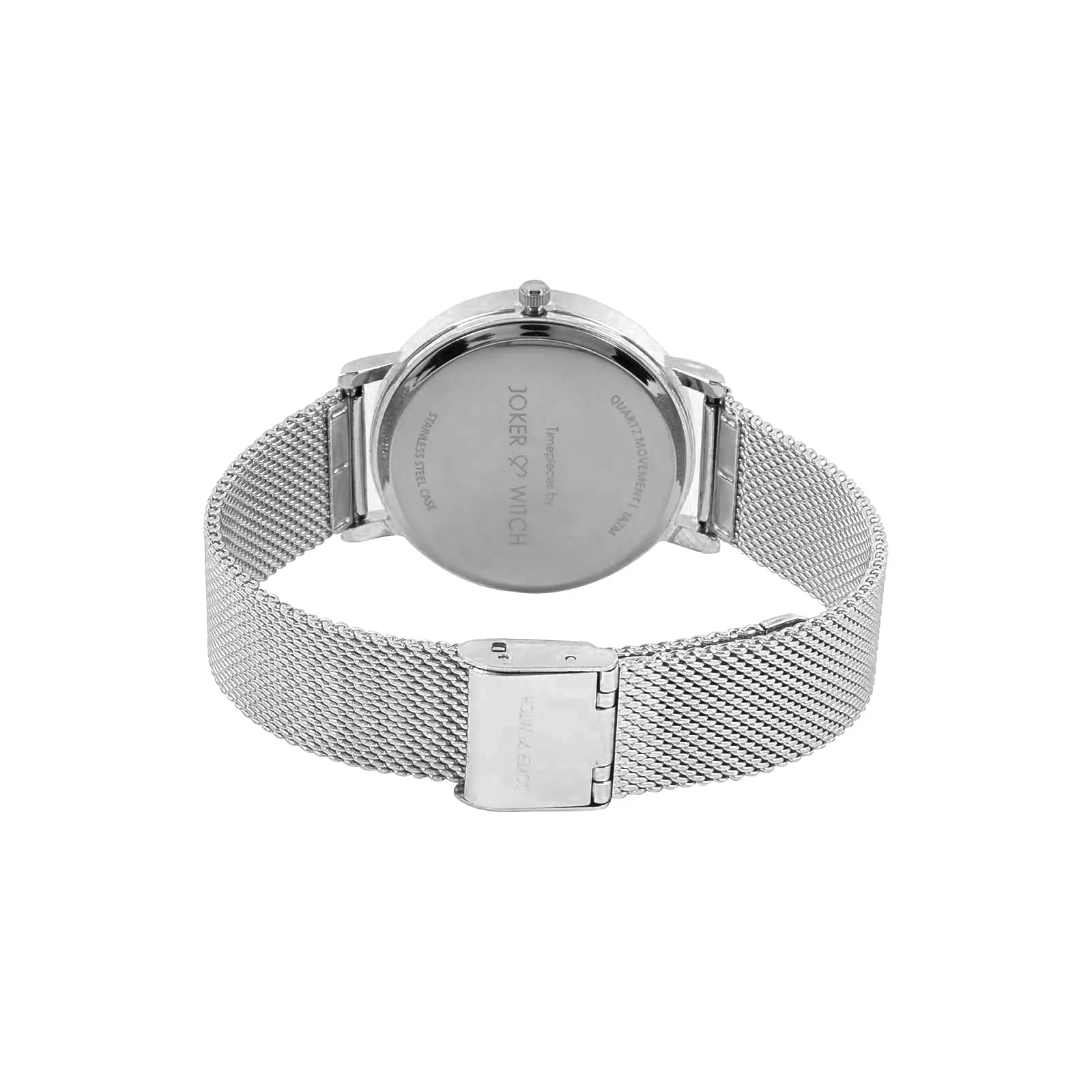 Copenhagen White Dial Silver Mesh Strap Watch