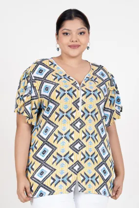 Curvy Women's Plus Size Casual Top