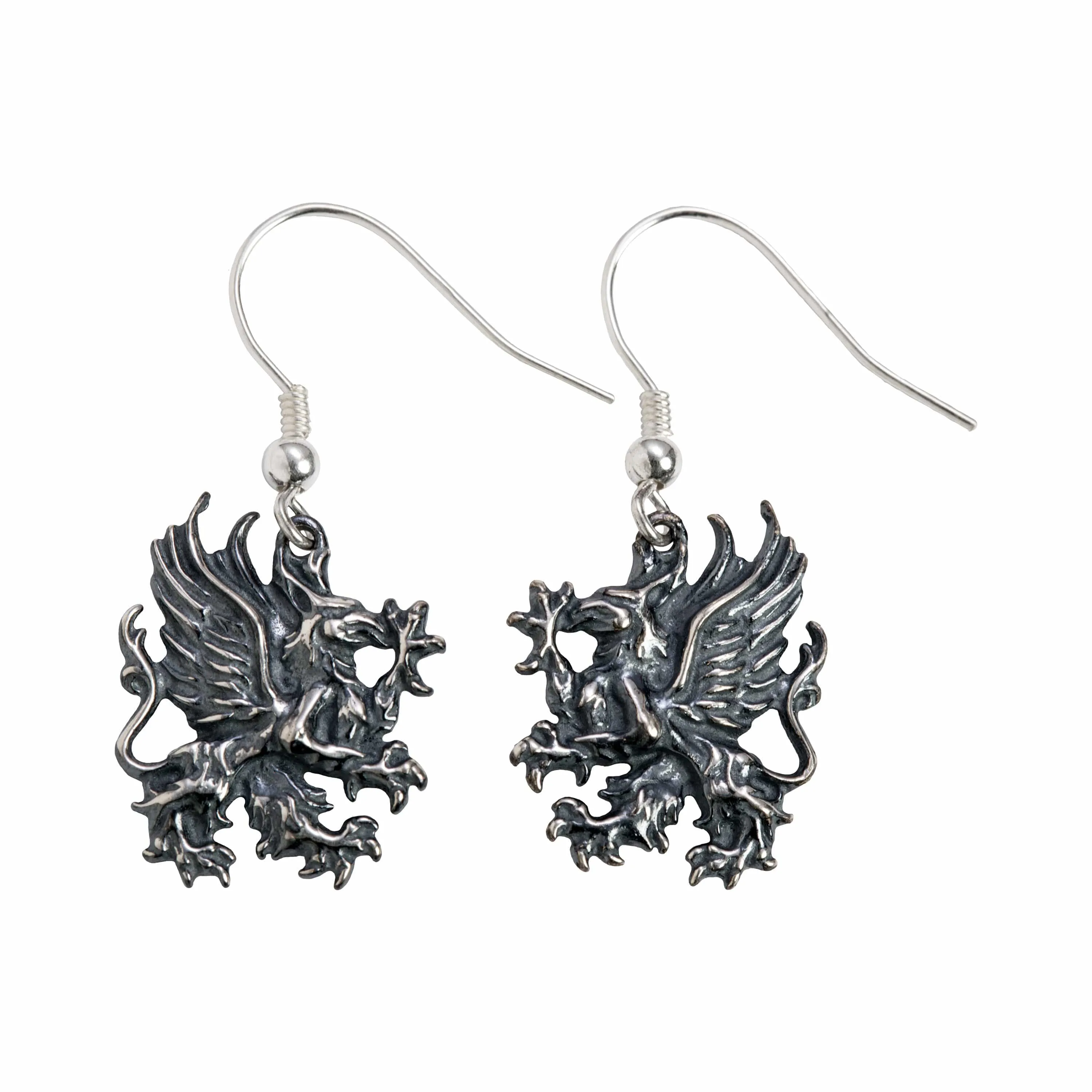 Dragon Age - Grey Warden Earrings: Solid Sterling Silver