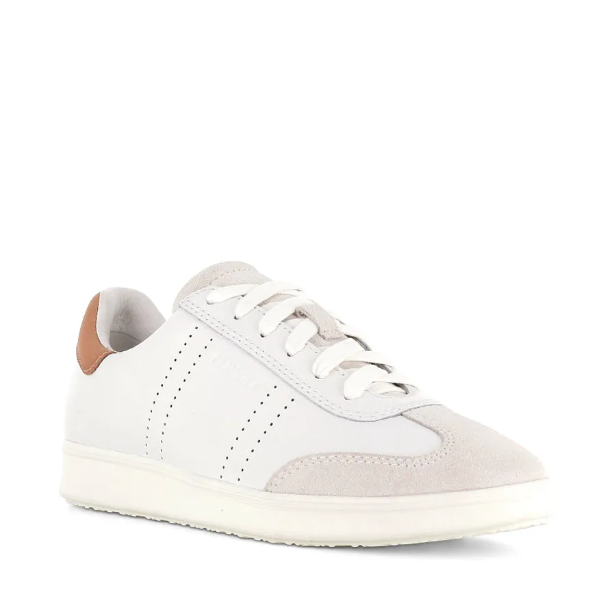 DREW - WHITE/NUTMEG LEATHER