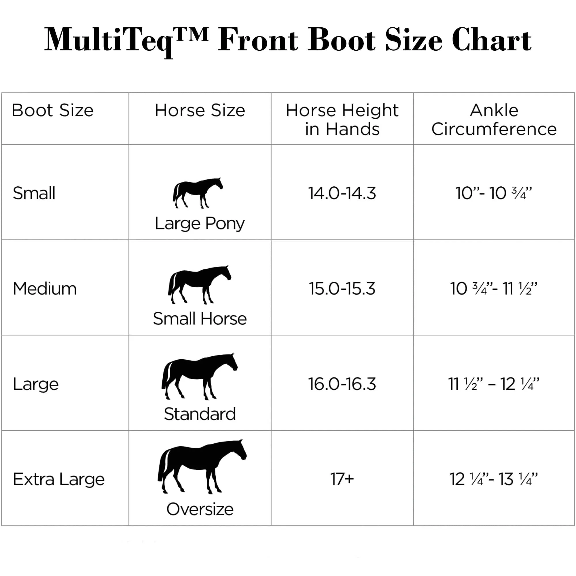 EquiFit MultiTeq Front Boot