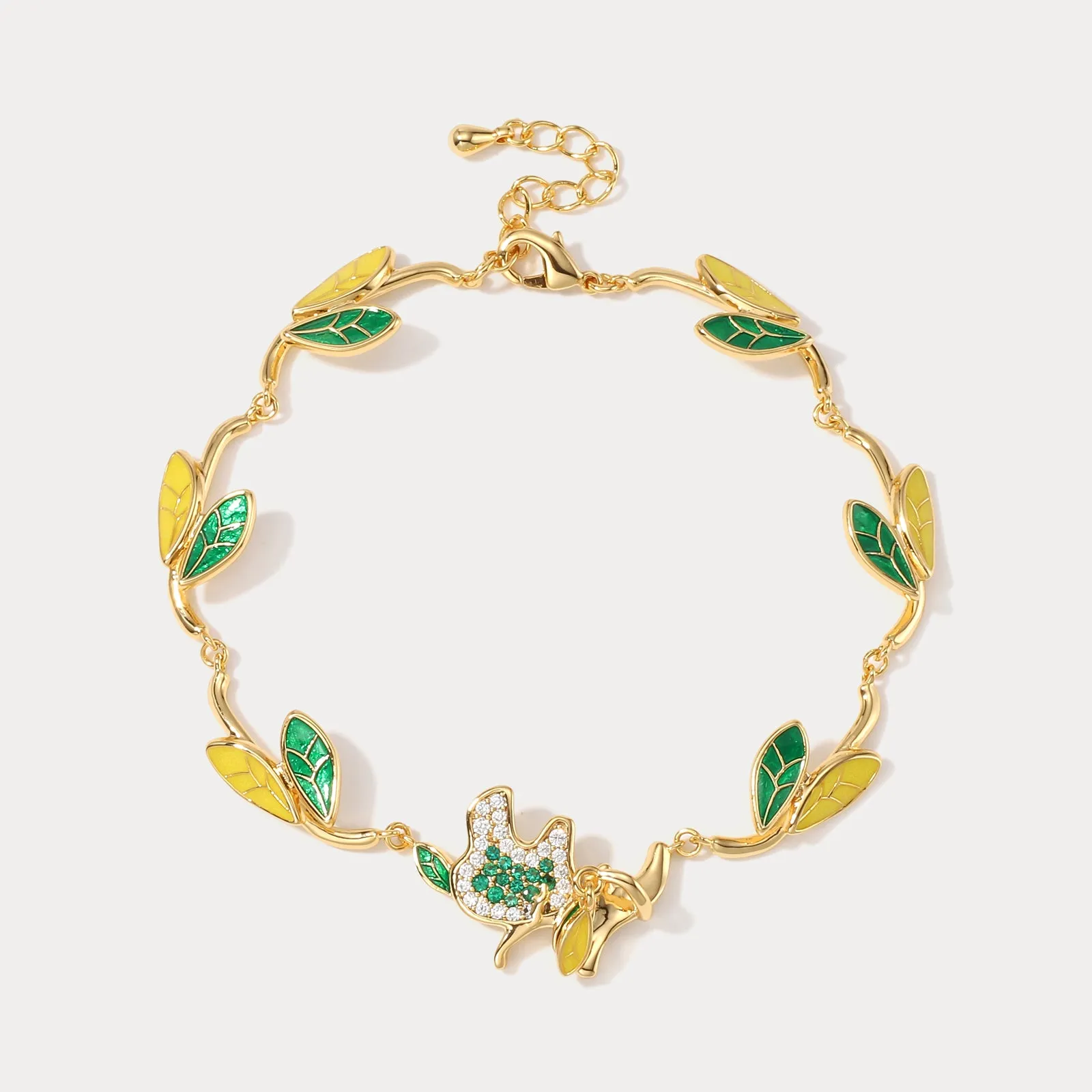 Green Leaf Bracelet