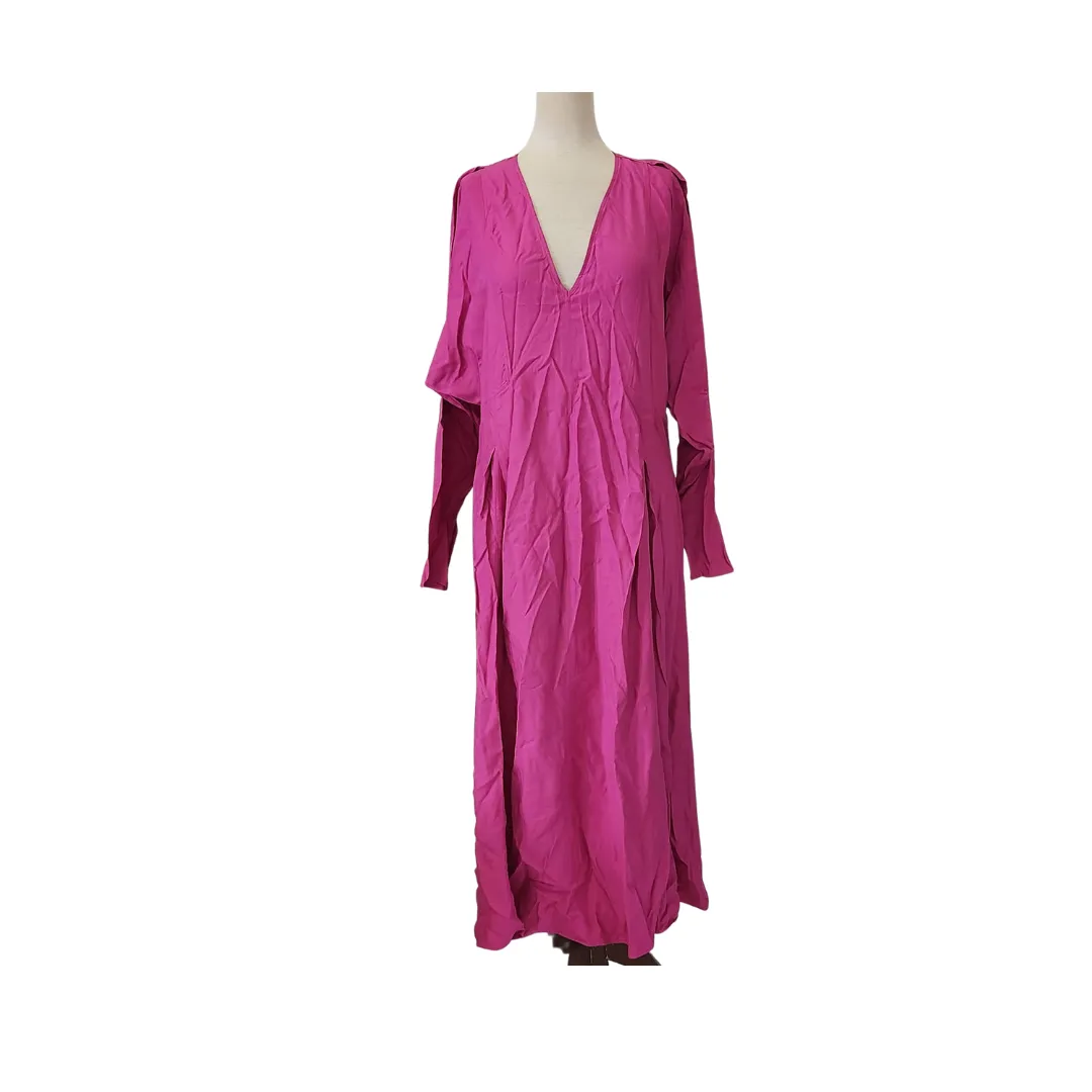 H&M Fuchsia Long Maxi Tunic | Like New |