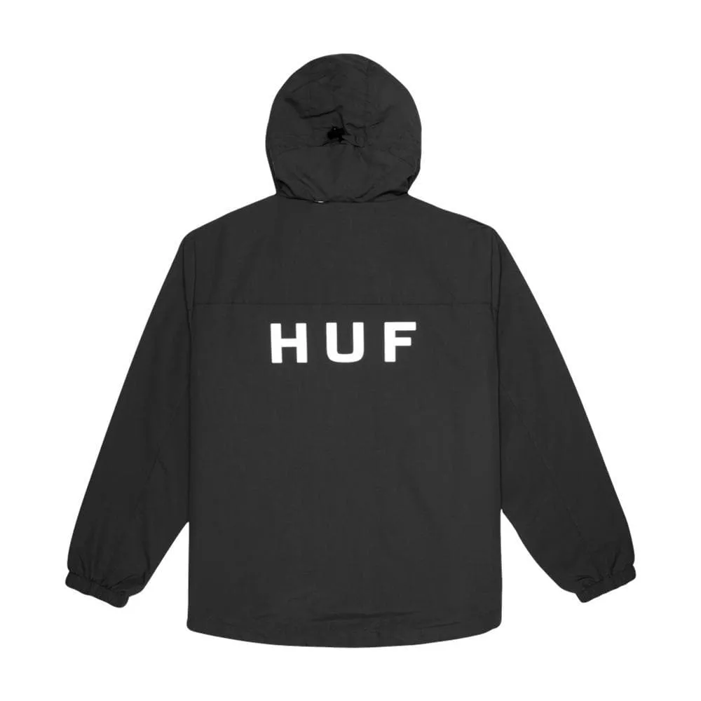 HUF ESSENTIALS ZIP STAND SHEL-BLACK