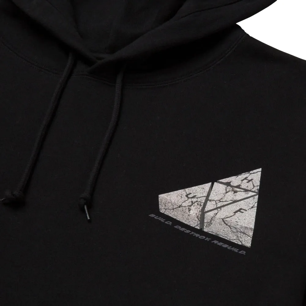 HUF WITHSTAND TT P/O HOODIE-BLACK