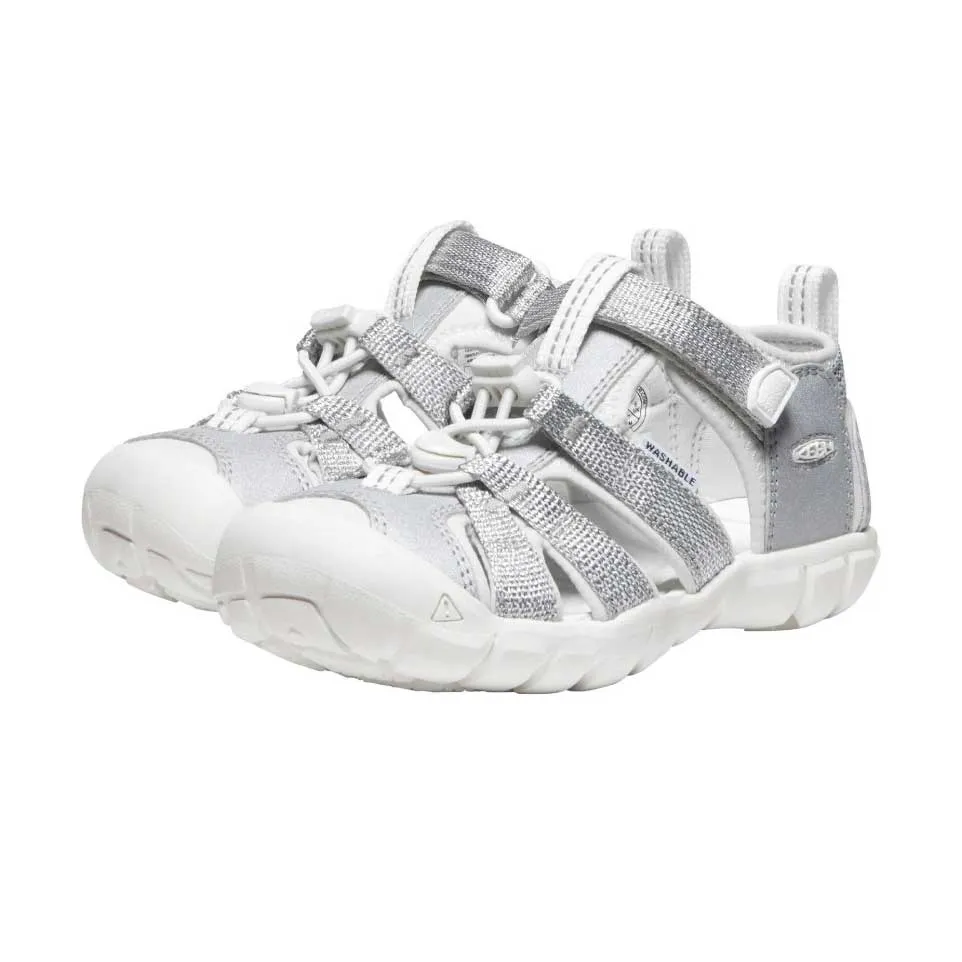 Keen Girl's (Sizes 1-6) Seacamp Silver