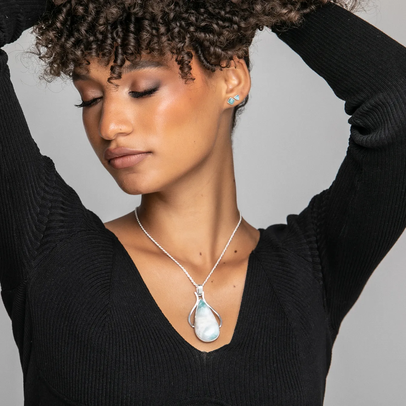 Larimar Pendant CLOUD LVIl