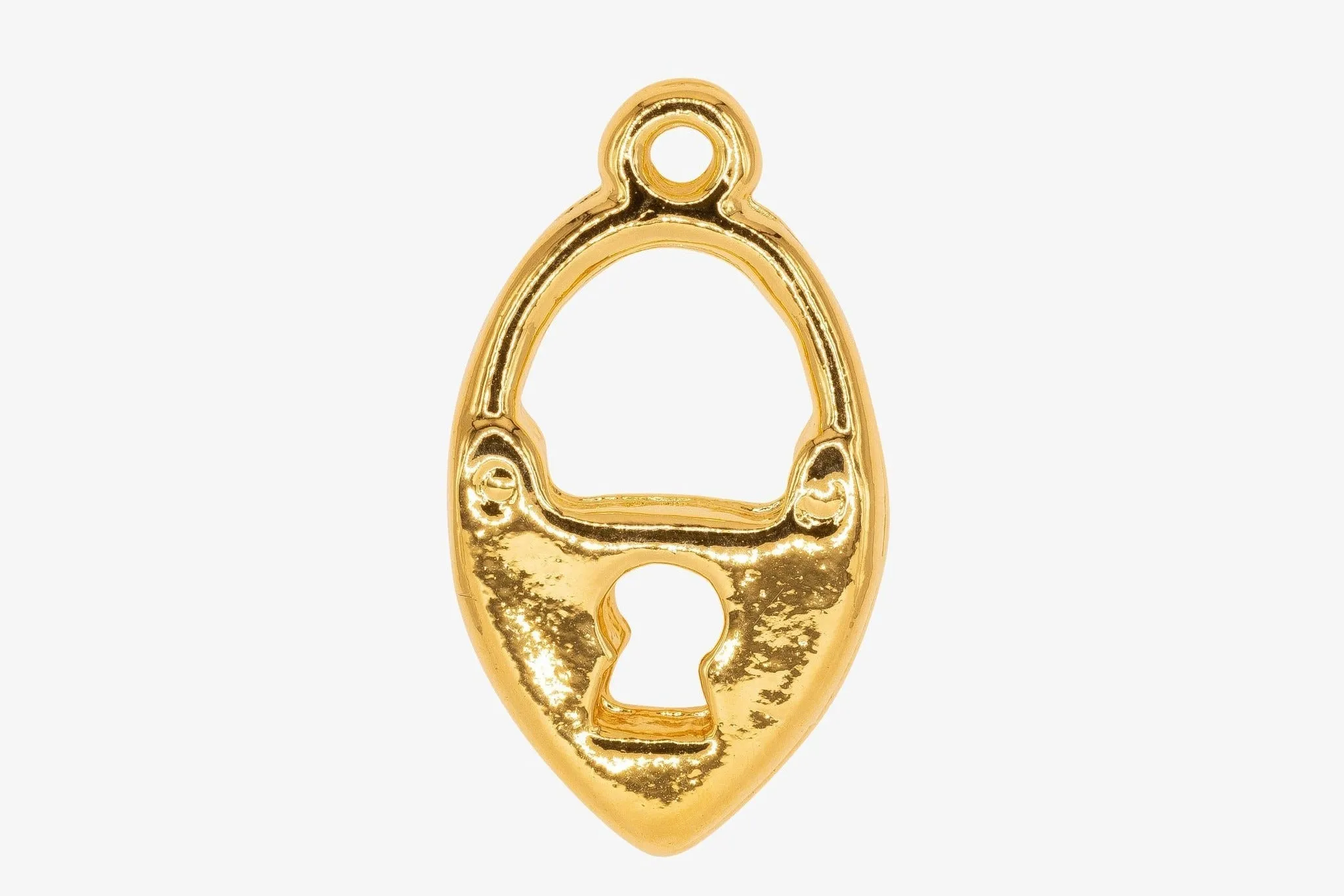 Lock Charm Wholesale 14K Gold, Solid 14K Gold