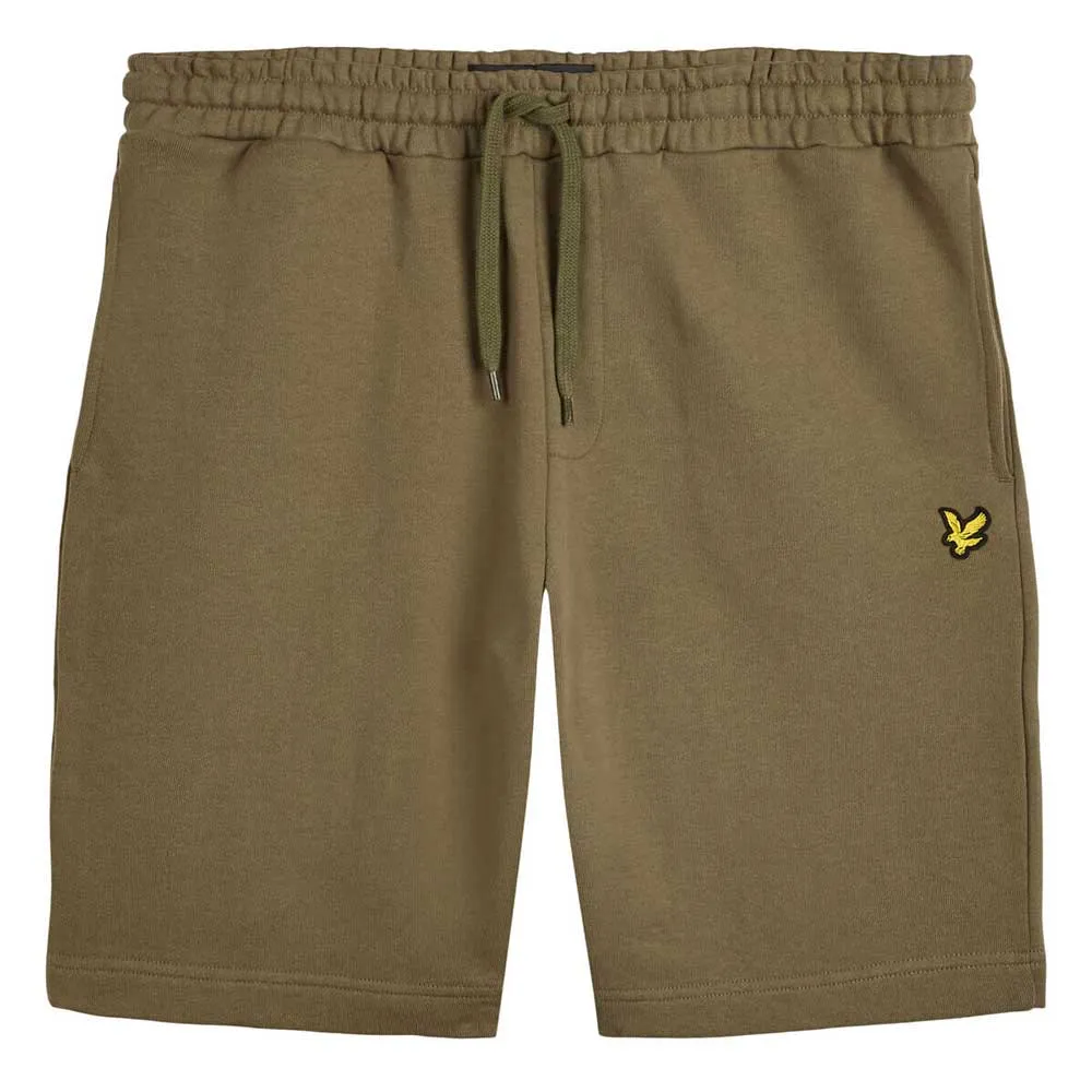 Lyle & Scott Lichen Green Sweat Short - ML414VTR