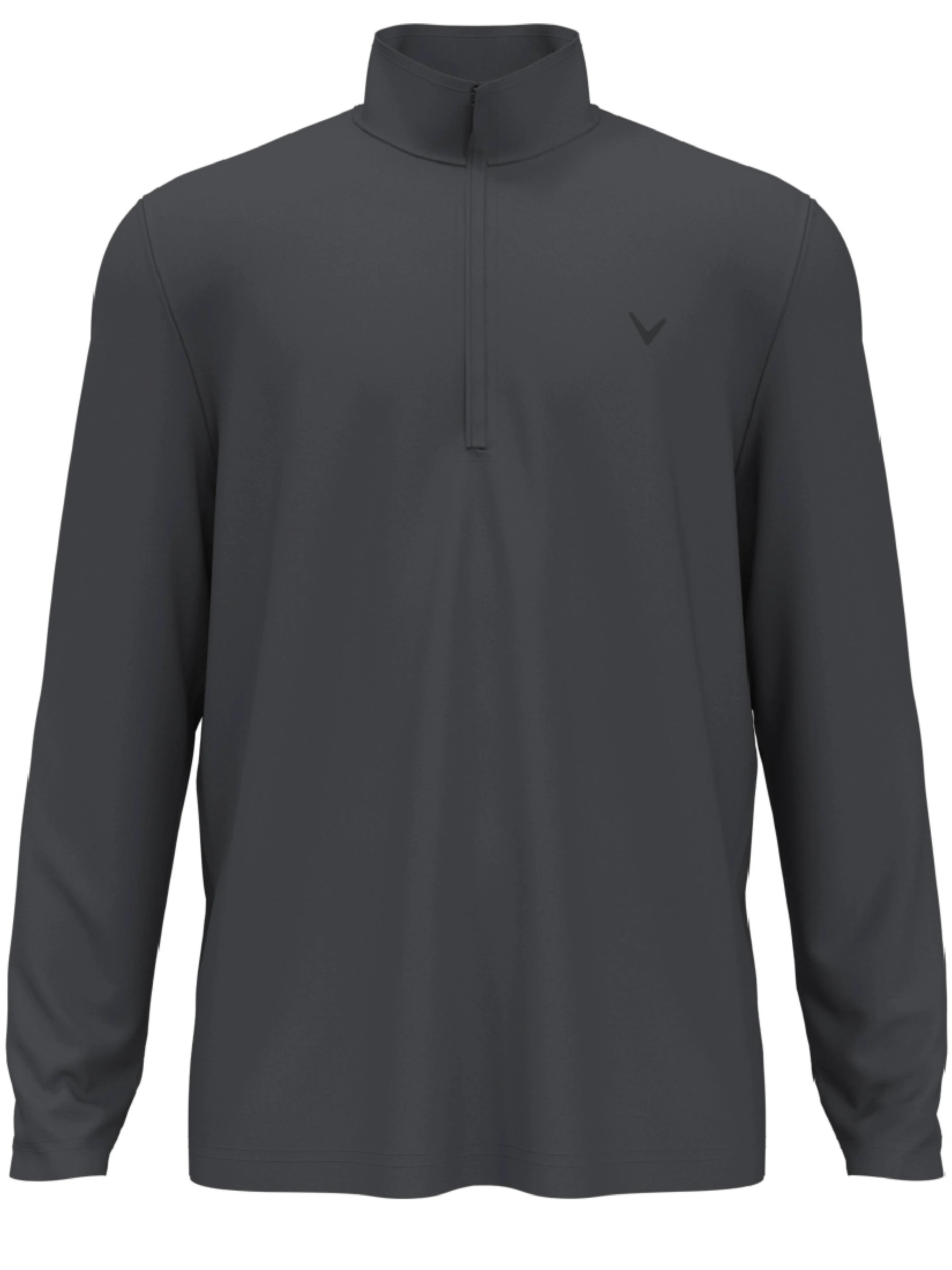 Mens Solid Sun 1/4 Zip Pullover