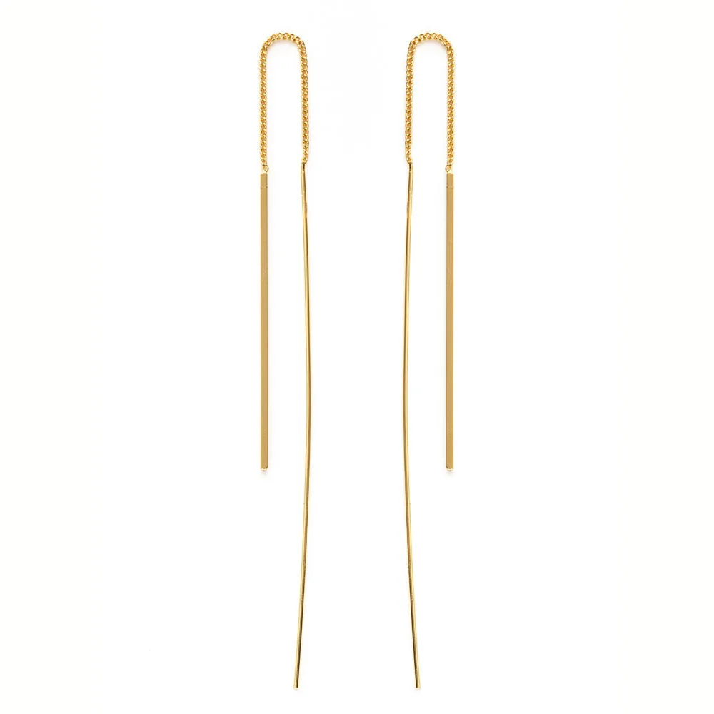 Needle and Thread Earrings