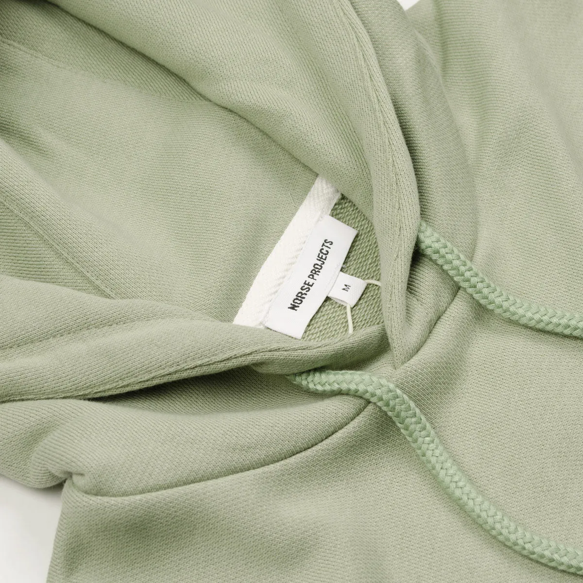 Norse Projects - Vagn Classic Hoodie - Sunwashed Green