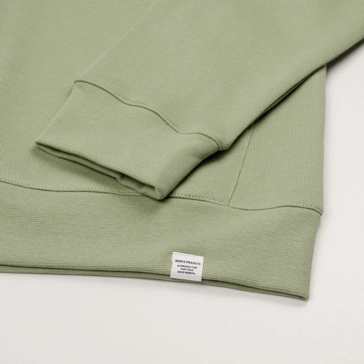 Norse Projects - Vagn Classic Hoodie - Sunwashed Green