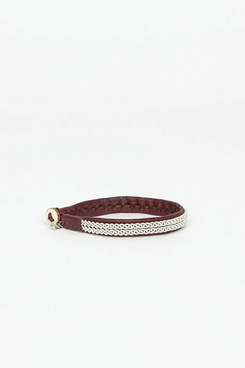 Ox Brown Hide A Bracelet 1