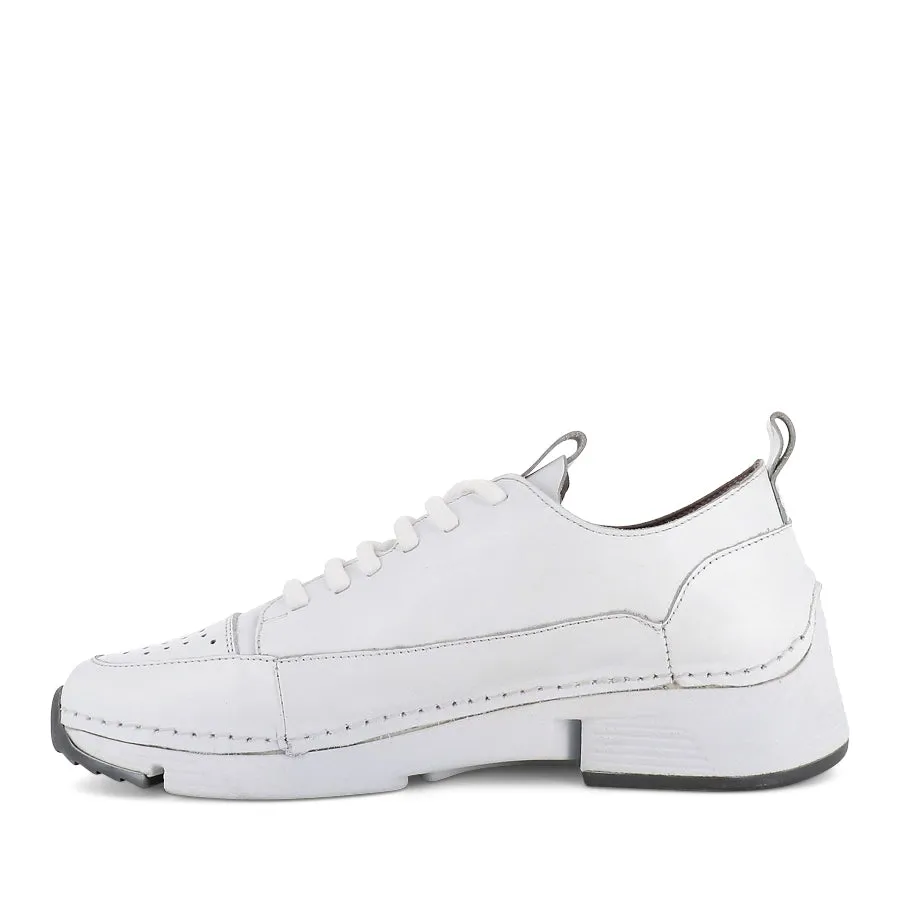 OXFORD - WHITE LEATHER