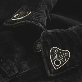 Planchette Lapel Collar Enamel Pin Set