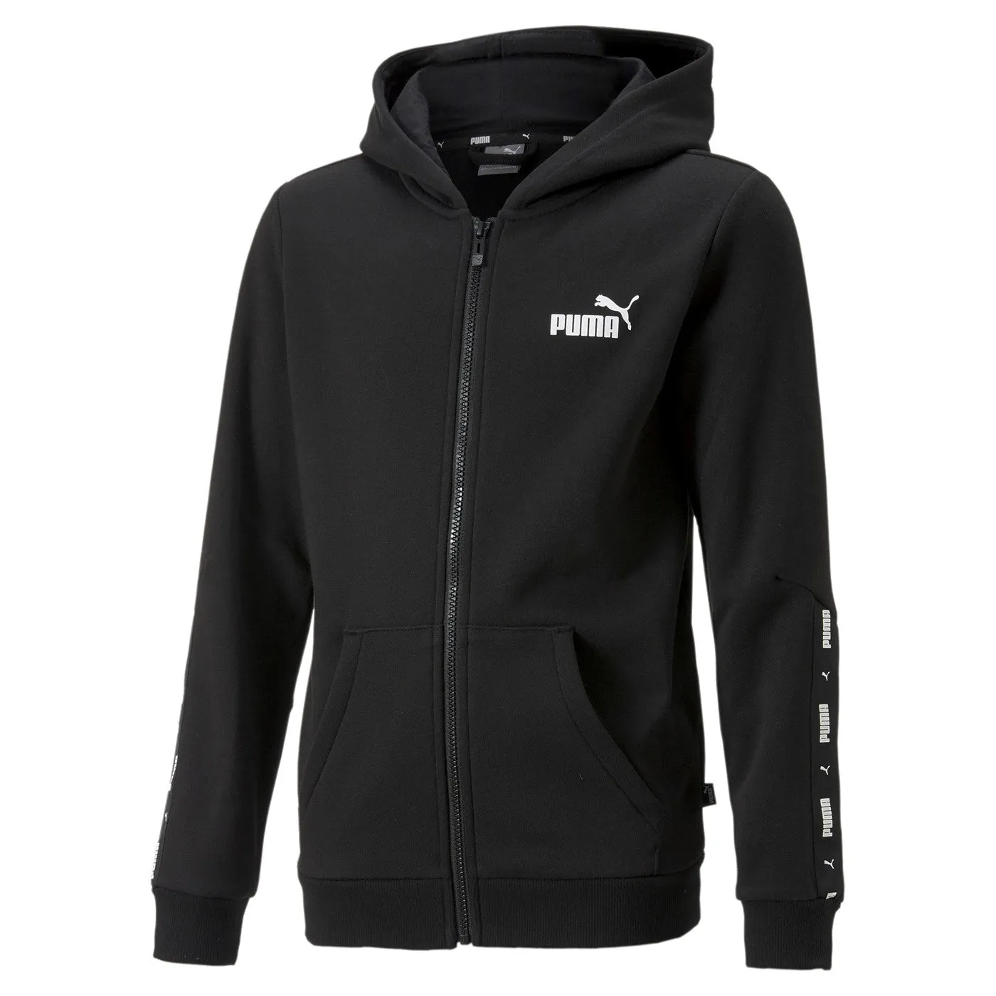 Puma ESS Tape Full-Zip Hoodie FL B 670090 01 black