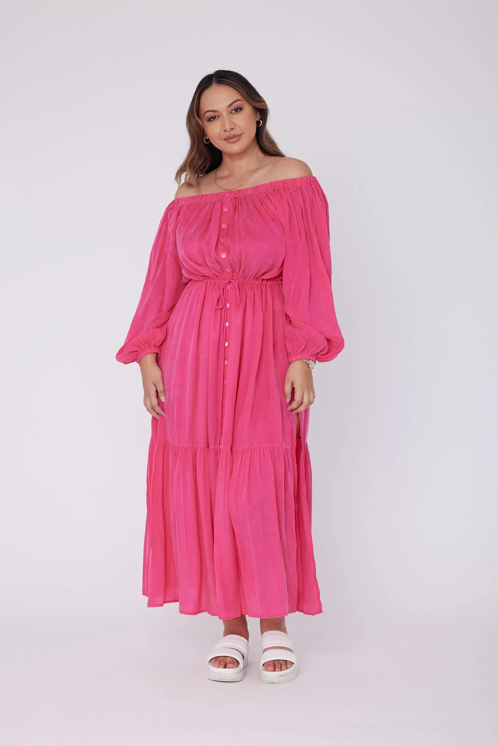 ROXETTE Dress Hot Pink