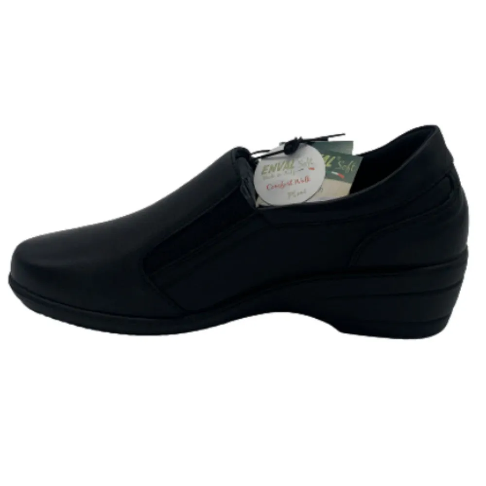 Scarpe da donna Enval Soft - Art. 4278200 mocassino nero casual