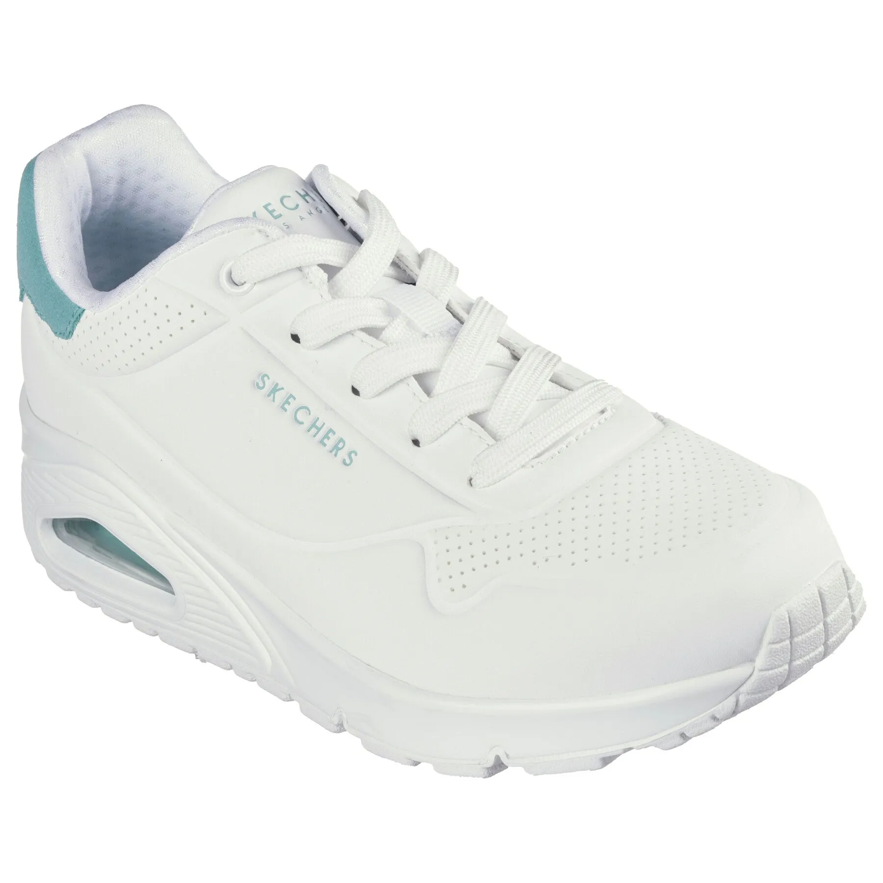 Scarpe da Donna SKECHERS Art. 177092WMNT Sneakers WHITE MINT casual