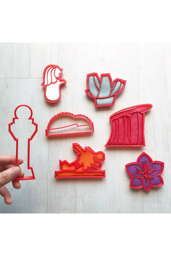 Singapore Heritage Playdough Cutters (I)