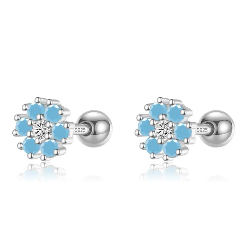 Sterling Silver Sweet Earrings For Women