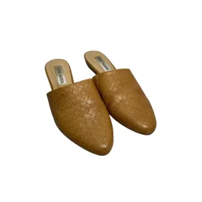 Steve Madden Light Brown Woven Mules | Gently Used |