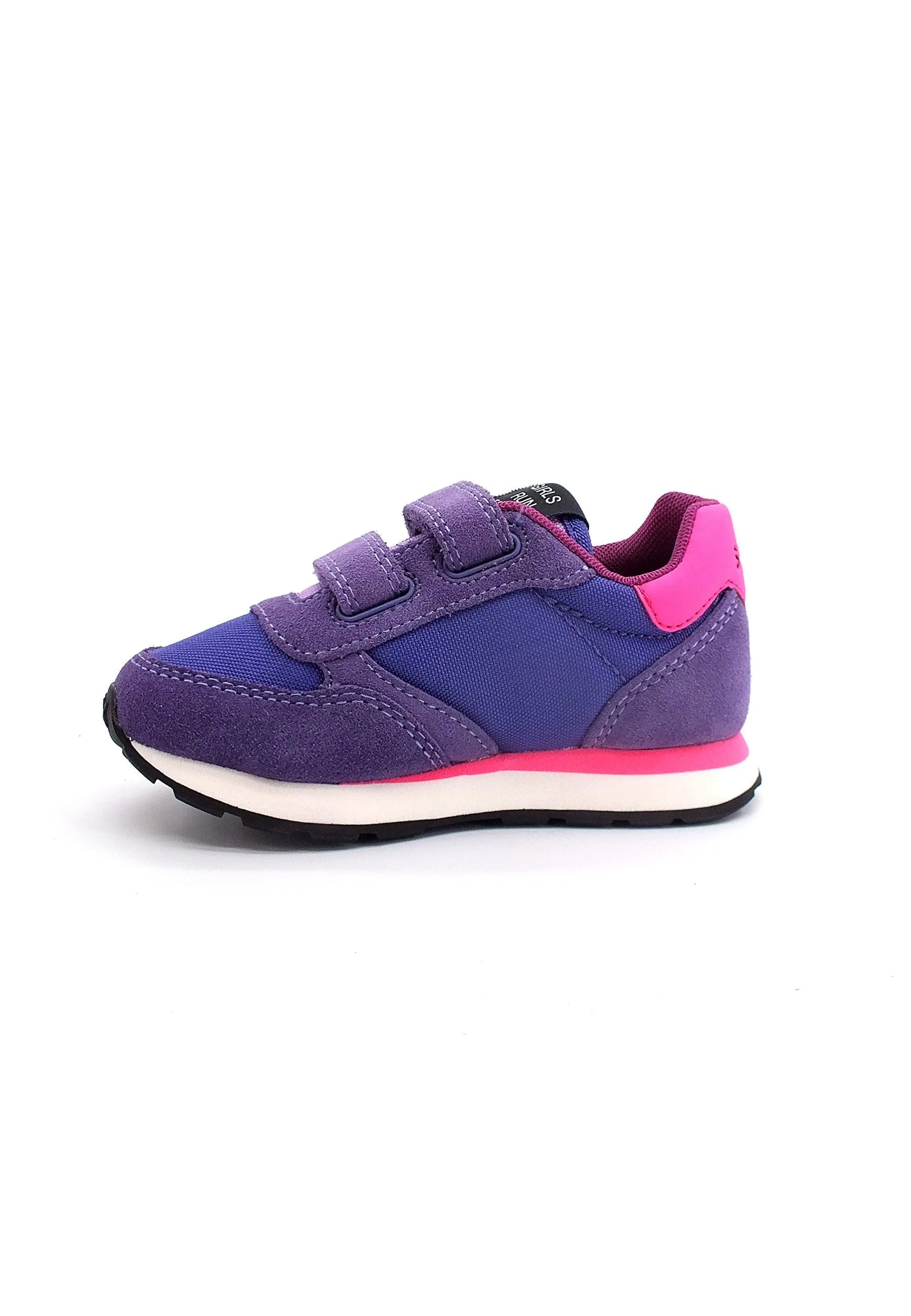 SUN68 Girl's Ally Solid Sneaker Bimbo Violet Z42401B