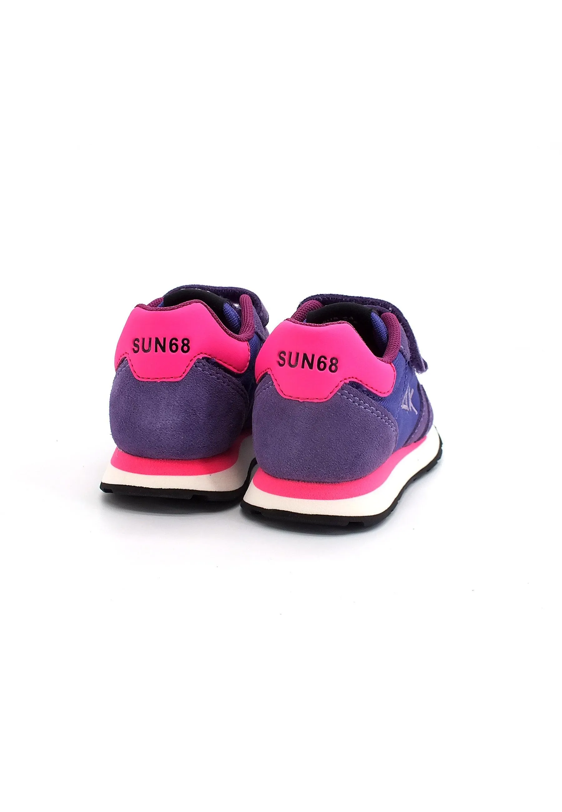 SUN68 Girl's Ally Solid Sneaker Bimbo Violet Z42401B