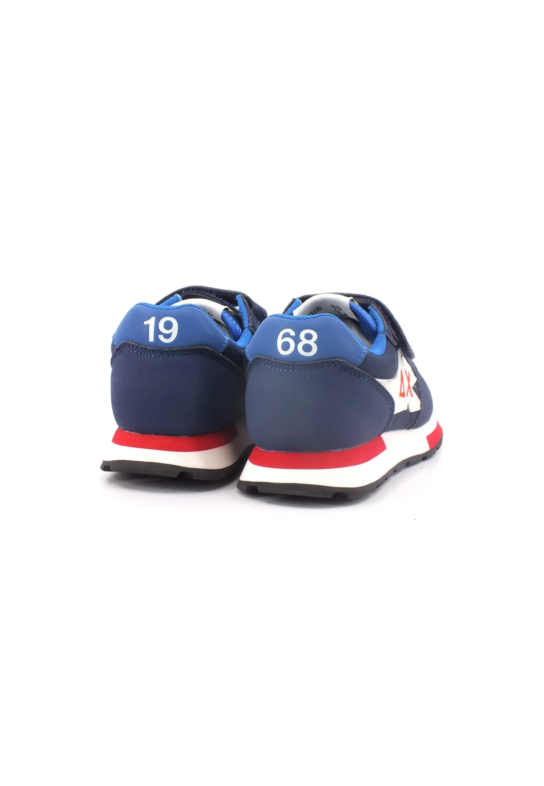 SUN68 Niki Solid Sneaker Bambino Navy Blue Z33321K